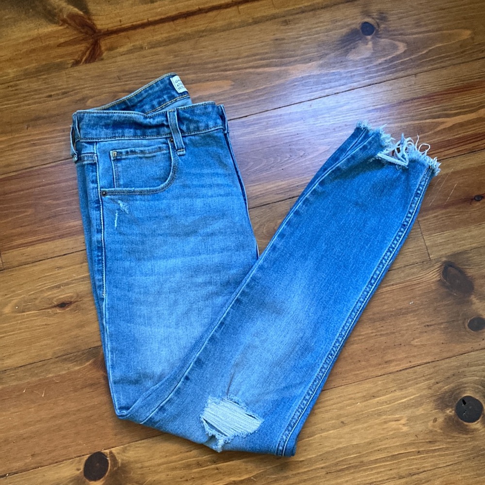 Abercrombie&Fitch Ankle Curve Love High Rise Jeans